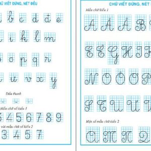Làm sao để dạy bé học bảng chữ cái tiếng Việt chuẩn chương trình sách giáo khoa mới?