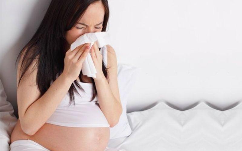 Bà bầu bị cúm khi mang thai tuần đầu
