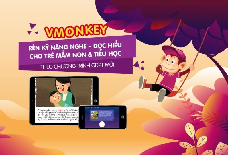 VMonkey giúp xây dựng nền tảng tiếng Việt cho con yêu