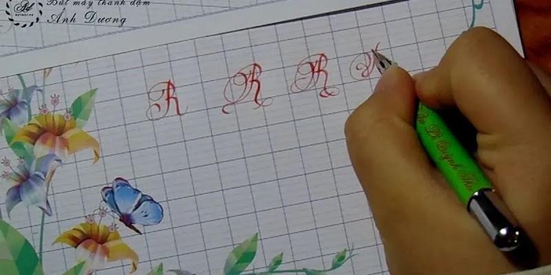 Hướng dẫn dạy bé viết chữ r in thường - in hoa siêu chi tiết